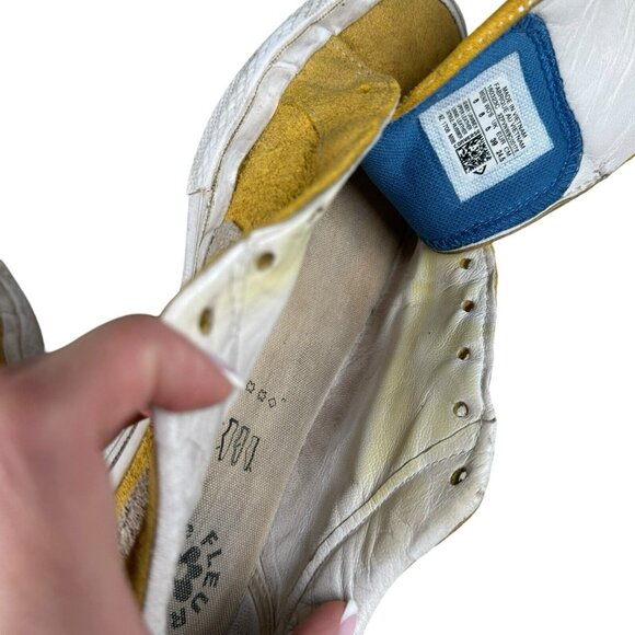 Converse Golf LE FLEUR Tyler The Creator UNISEX Women's Sz‎ US 8 Yellow Shoes - Picture 4 of 16